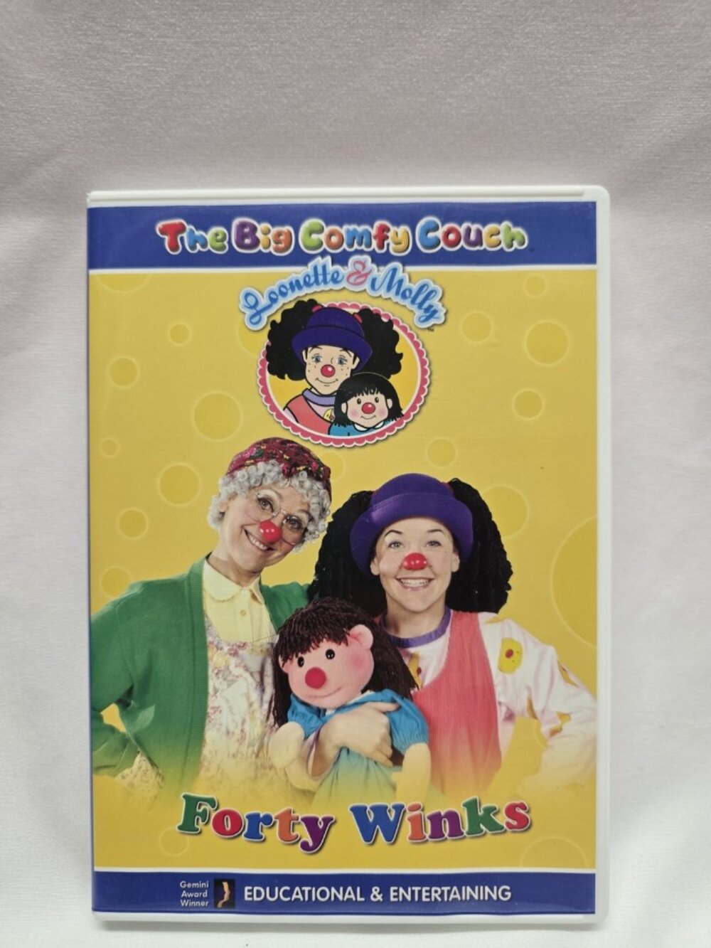 The Big Comfy Couch Forty Winks DVD Good Condition DVD Loonette And Molly
